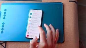 Как подключить графический планшет XP Pen Deco 01 V2 к Андроид телефону