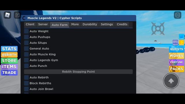 Arceus X New Muscle Legends Script
