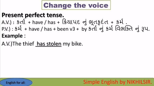 Change the voice (past continuous tense, present perfect tense, past perfect tense) смотреть онлайн