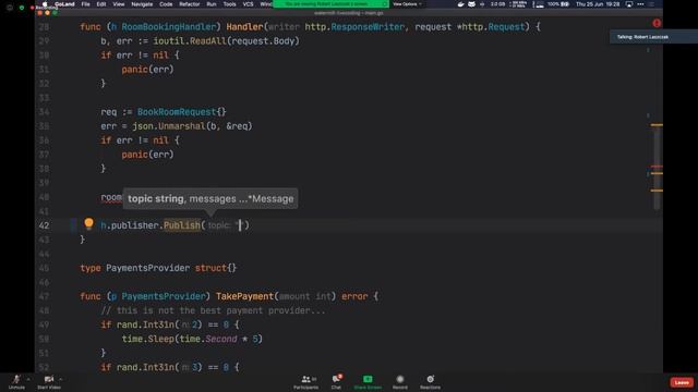[ Golang Poland #3 ] - Robert Laszczak - Building eventdriven applications with Watermill смотреть онлайн
