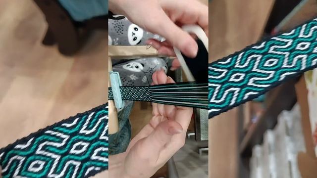 _6_МоёРукоделие осенью: вяжу палантин на Ивушке, плету шнурок на Кумихимо, собираю станок "Пава" смотреть онлайн