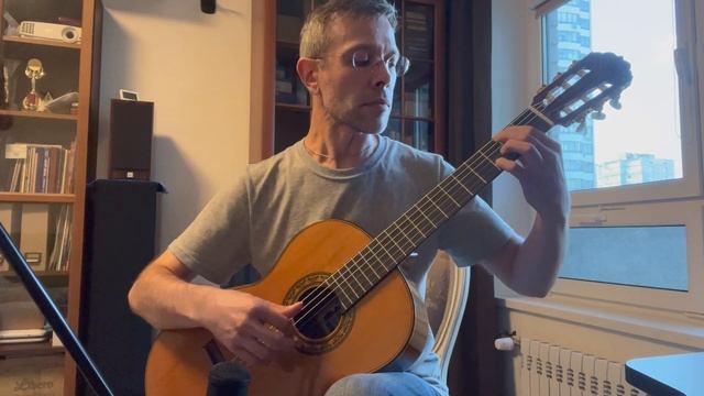 Robert Schumann - Stuckchen (Little Piece - op. 68 No. 5). Guitar: Feliks R. Akopov, Cedar, 2008. смотреть онлайн