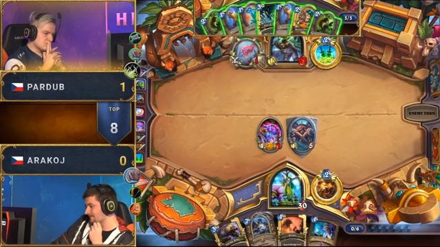 HCT Winter Quarterfinals: Arakoj vs Pardub - Dreamhack Hearthstone Sweden 2018 | Day 3 Playoffs смотреть онлайн