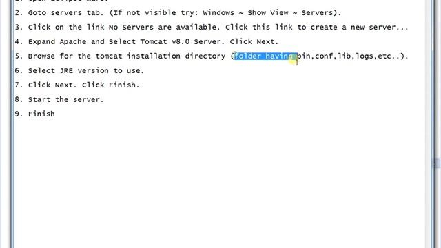How to add Apache Tomcat 8 0 in Eclipse mars смотреть онлайн