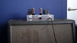 Fender Champ(5F1) Clone .Push with Boss SD-1W