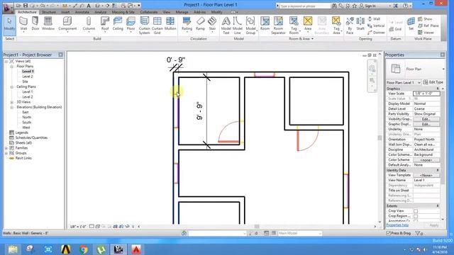 how to insert and draw autocad plan in revit смотреть онлайн