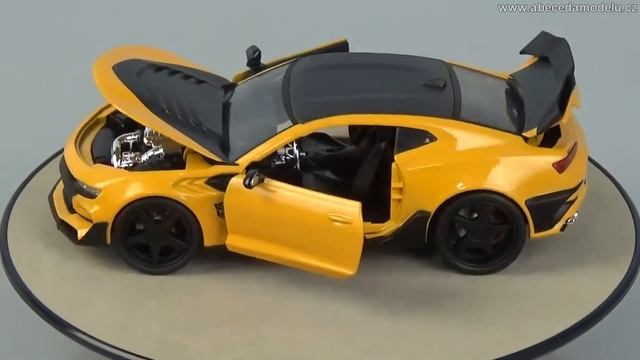 CHEVROLET CAMARO 2016 BUMBLEBEE Jada 1:24 смотреть онлайн