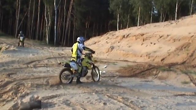 Suzuki DRZ 400 e enduro Polska off road смотреть онлайн