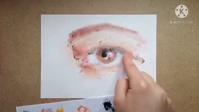 Нарисовать глаз пошагово. смотреть онлайн