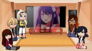 ♡Mlb react to Marinette future as ai hoshino♡ Part 1