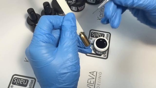 Гель-краска для литья "C.E.Nails" Foil Gel black смотреть онлайн