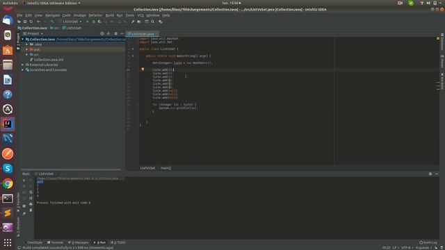 Java collections Set VS List смотреть онлайн