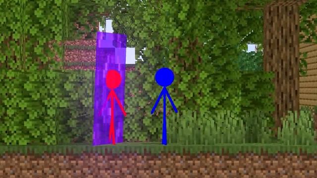 Stickman vs Minecraft ⚡ NETHER WORLD ~ Animation VS Minecraft Stick Man Cartoon смотреть онлайн