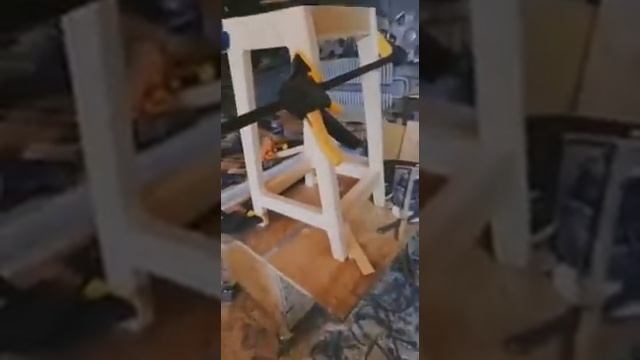 Табурет-стремянка своими руками из дерева смотреть онлайн