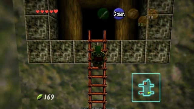 Ocarina of Time N64 100% - Episode 10 - Dodongo's Cavern смотреть онлайн