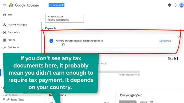 How to View Your Youtube & Adsense Tax Documents Online смотреть онлайн