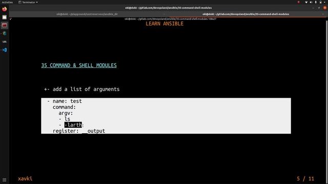 Shell & Command modules - #ANSIBLE 35 смотреть онлайн