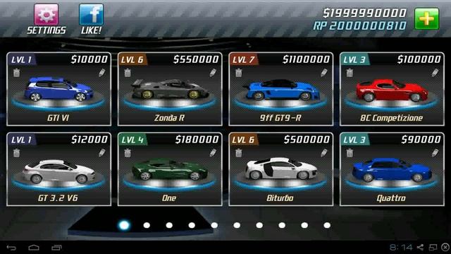 Drag Racing v1.6.26 Unlimited money and rp/All cars/Mega Mod - No root смотреть онлайн