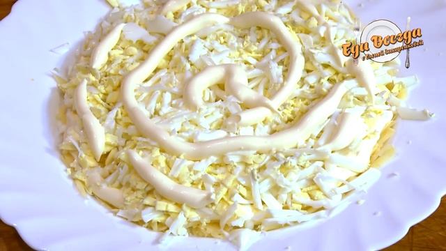 САЛАТ с КУРИНОЙ ПЕЧЕНЬЮ. Новогодний салат. Сытный салат для любителей куриной печени. смотреть онлайн