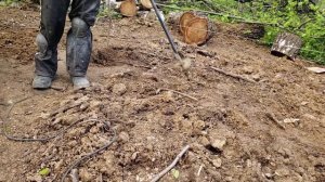 Землебур из Фиолент Мастер МД1-11Э М и самого дешёвого ручного бура. Впечатления после дня работы.