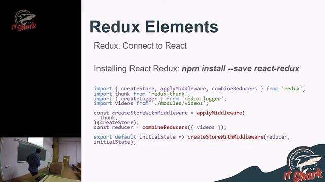 #25. Introduction to Redux, React Router [IT Shark School 2018] смотреть онлайн