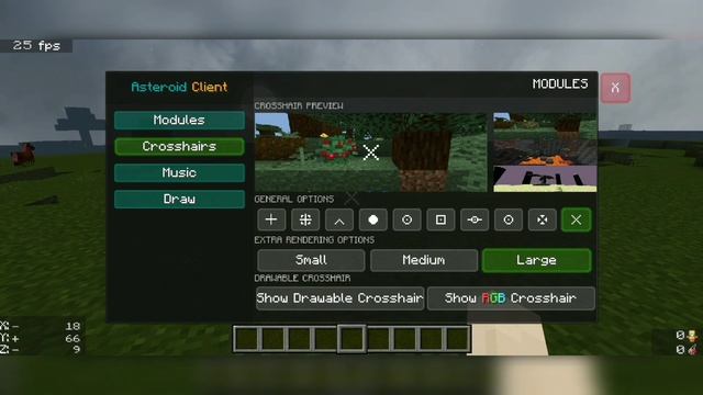 Asteroid Client For Minecraft PE (Fps Counter, Hide Button,Mod Menu,Screenshot) смотреть онлайн