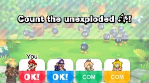 Mario Party The Top 100  - Trace Race -  Mario vs Daisy vs Waluigi vs Peach  (Master Difficulty)