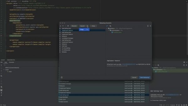 IntelliJ IDEA Pro Tips: Using Git Interactive Rebase
