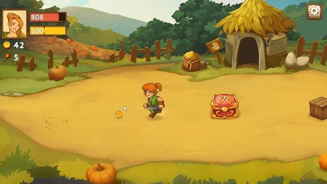 Knights of Braveland - прохождение игры/злые куры и враги с вилами | Morgana смотреть онлайн