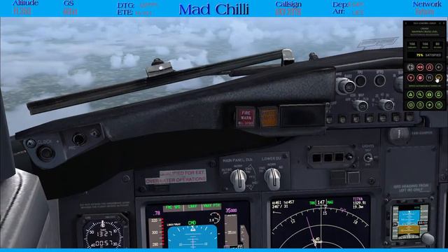 FSX Vatsim - Self Loading Cargo! - Gatwick to Cagliari - Fly2 737-800 смотреть онлайн