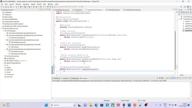 Creating a Reactive REST API with Spring Boot | Spring Reactive CRUD with spring boot, R2DBC & MySq смотреть онлайн