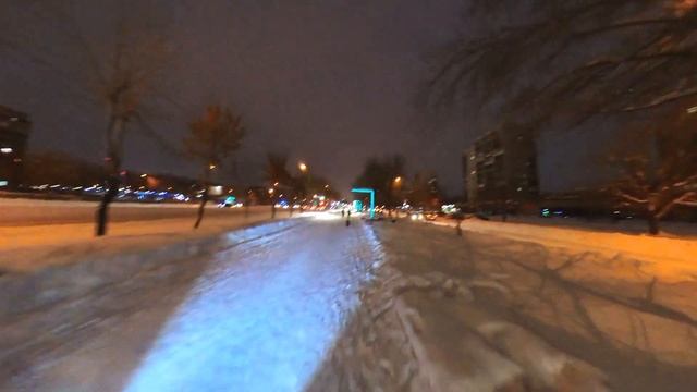 Ночь. Улица. Фонарь. Моноколесо. 05.01.2023г. смотреть онлайн