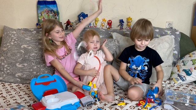 Распаковка #ТаняАняМартин #детскиймир #сониктянется #наборслайма #мыльныепузыри