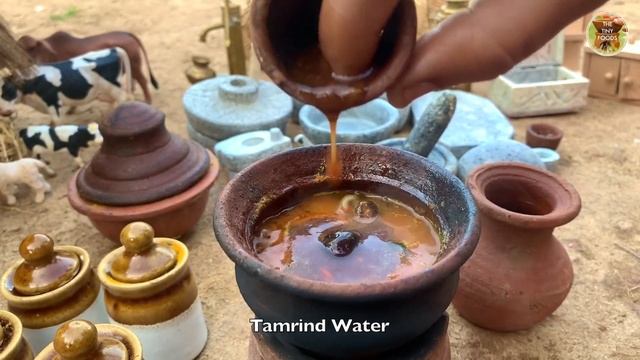 Miniature Masala Fish Curry -Tasty and Easy Recipe | Miniature Cooking | The Tiny Foods-Hindi смотреть онлайн