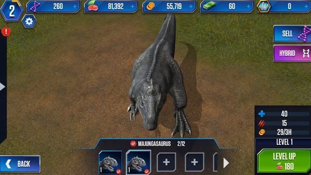 Dinosaur Battle Arena - Jurassic World the Game part 01 смотреть онлайн