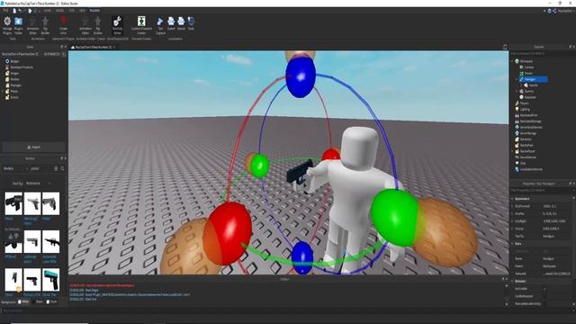 Roblox Studio Gun tutorial (How to use FE gun kit) смотреть онлайн