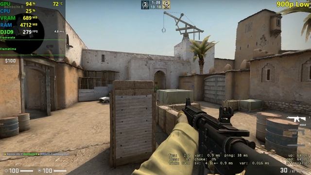GTX 560 Ti | CSGO - 1080p, 900p, 720p - Low Settings! смотреть онлайн