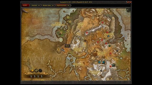 Nightwatcher's Perch Explore Highmountain WoW Legion