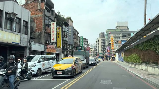 New Taipei City 4K - Driving Downtown - Taiwan смотреть онлайн