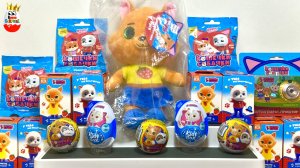 КОШЕЧКИ-СОБАЧКИ MIX! СЮРПРИЗЫ, Игрушки со способностями, Мультик, Kinder Surprise unboxing