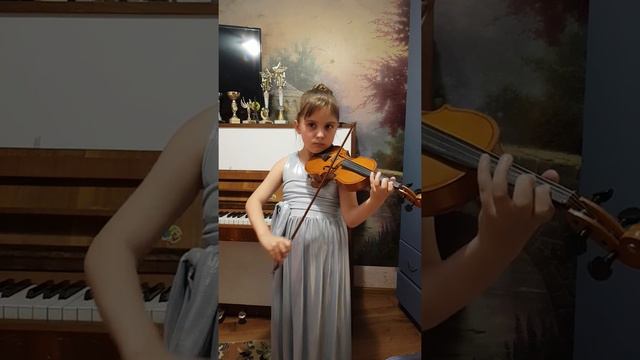 Катерина Загребельная .экзамен, класс скрипка смотреть онлайн