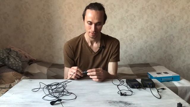 Как подключить внешний микрофон boya wm 6 к телефону (iPhone 7) смотреть онлайн