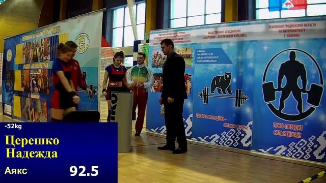 Чемпионат РБ по классическому пауэрлифтингу 1 день Женщины Присед смотреть онлайн