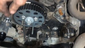 VW T-6 замена ремня ГРМ.