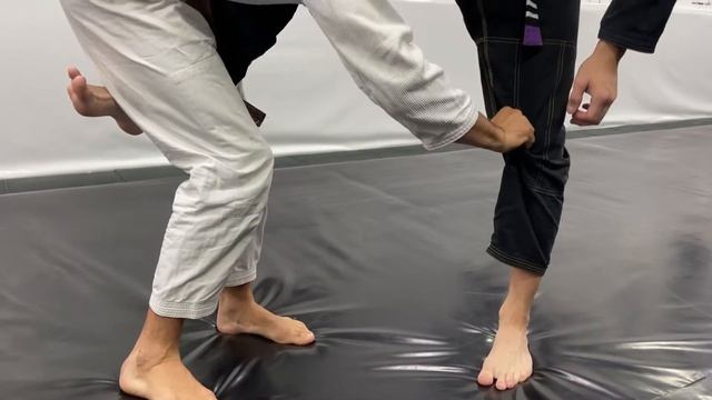 Проход в одну ногу