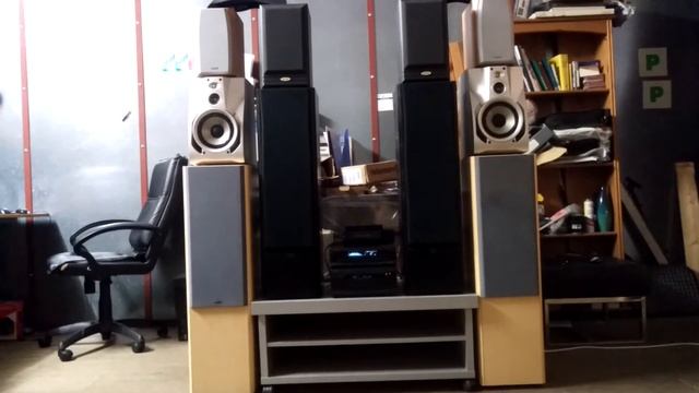 Upgrated Sony SS-RX88 Bass test смотреть онлайн