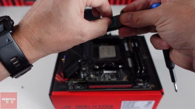 Asus ROG Strix B550i Gaming Motherboard. Unbox, Setup, Install & Update BIOS etc смотреть онлайн