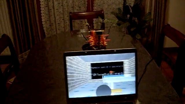 Head tracking pong game - Java OpenGL смотреть онлайн