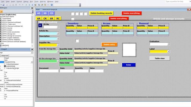 424 Create a warehouse program with databases in Excel VBA yourself смотреть онлайн