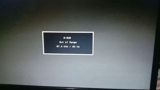HOW TO FIX "OUT OF RANGE 67.4 kHz / 60 Hz" EASY WAY/IN SECONDS смотреть онлайн
